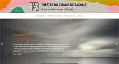 Desktop Screenshot of champdebataille.net