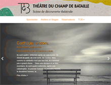 Tablet Screenshot of champdebataille.net